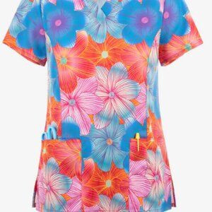 Maevn Women's Scrub Top (Size Small)